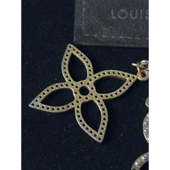 LOUIS VUITTON Key ring Flower Motif Keychain Charm - Picture 4 of 4